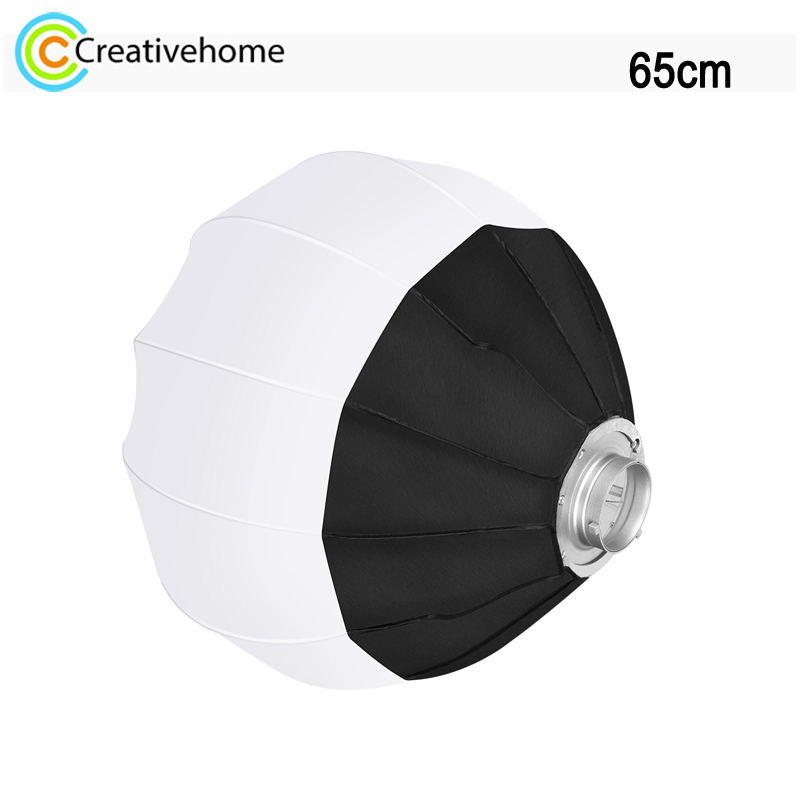 Photography Lighting Diffuser - Puluz 65Cm Opvouwbare Lantaarn Softbox Sferische