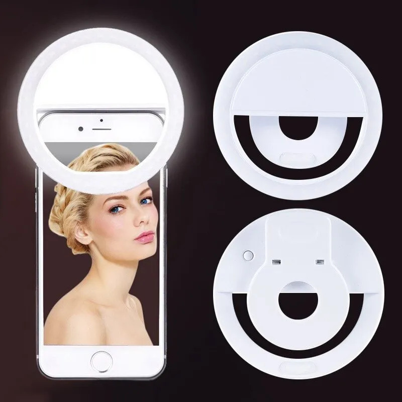 Photography Lightning - Usb Oplaadbare Led Selfie Ring Licht
