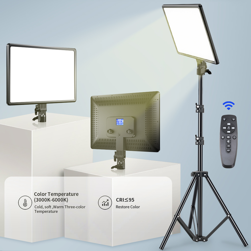 Photography Lighting Board - 10/14 inch LED Video Light Panel