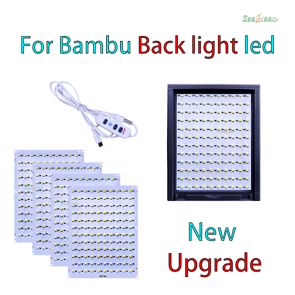 Photography Lighting Board - Voor Bambu Lab Lithofhaan Led-paneel CMYK