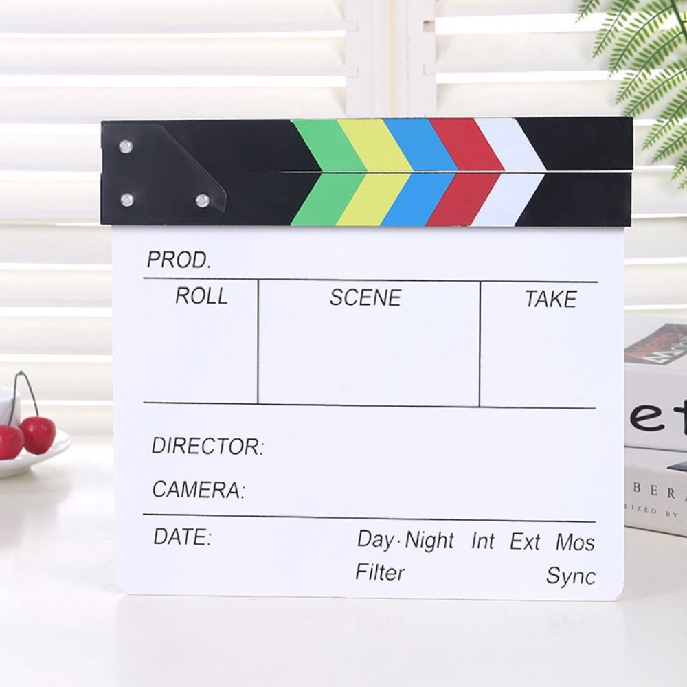 Photography Lighting Board - Acryl Regisseur Scene Clapperboard Fotografie Ornamenten