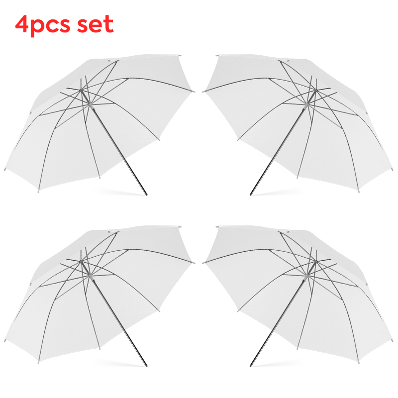 Photography Lighting Diffuser - 76 * 80cm X4 Transparante Witte