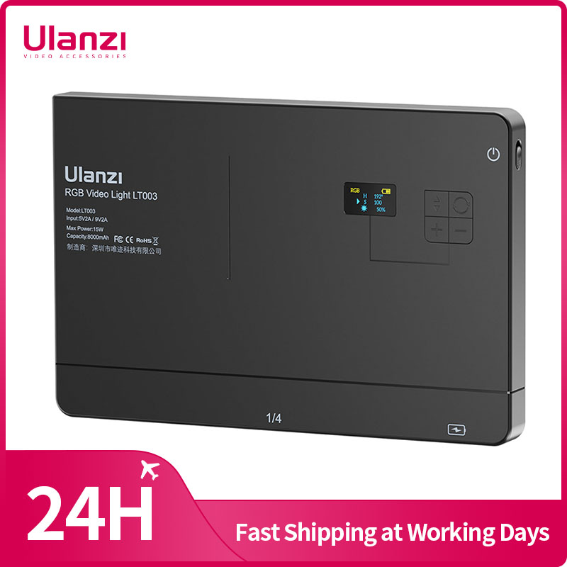Photography Lighting Board - Ulanzi lt003 15w rgb video licht