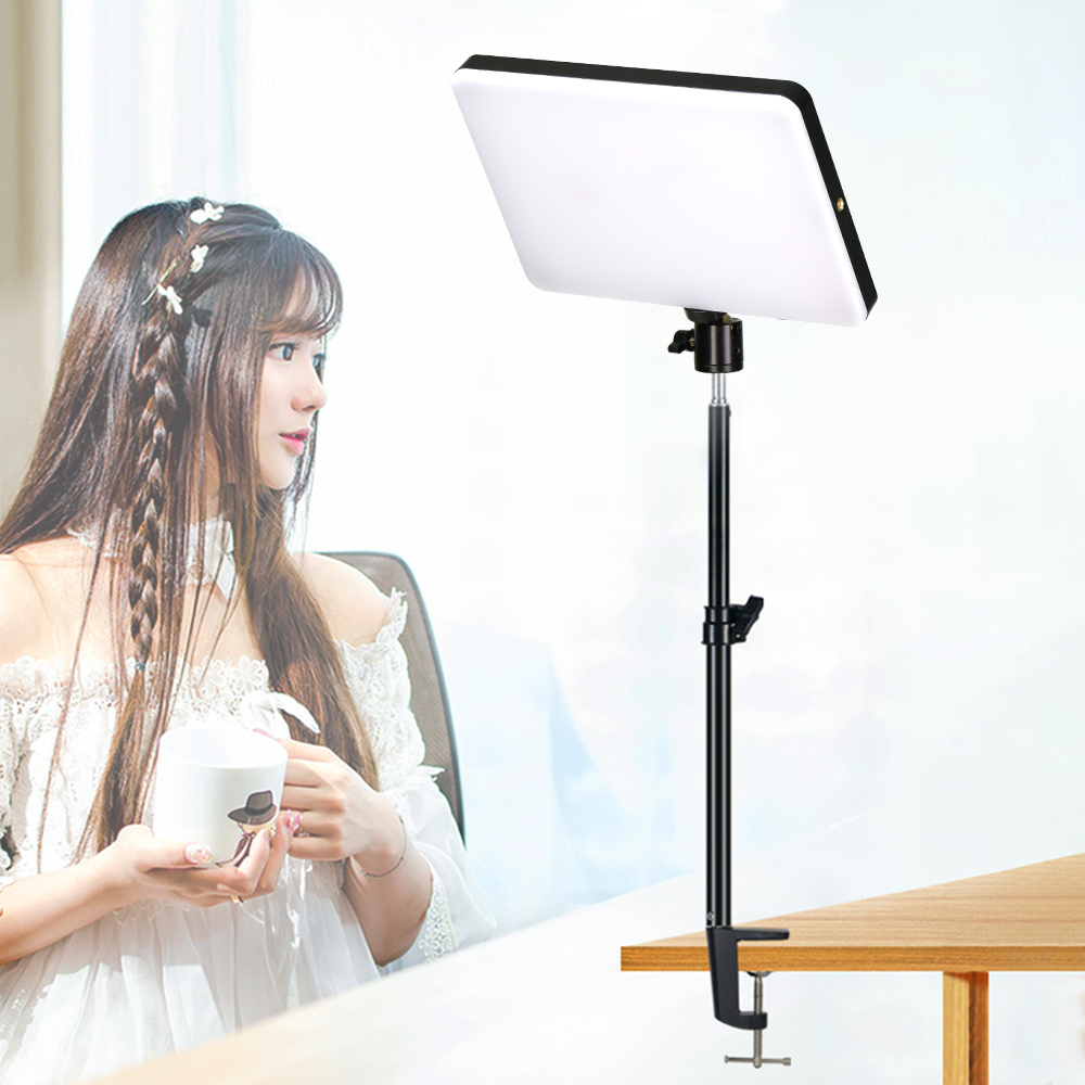 Photography Lighting Board - 10Inch Led Video Verlichtingspaneel Dimbaar 3200K-6000K