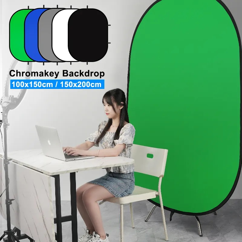 Photography Lighting Board - Selens Nieuwe opvouwbare draagbare reflector Blauw