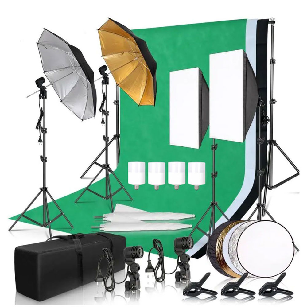 Photography Lighting Board - Fotografie Fotostudio Softbox Verlichtingsset Met 2.6x3M
