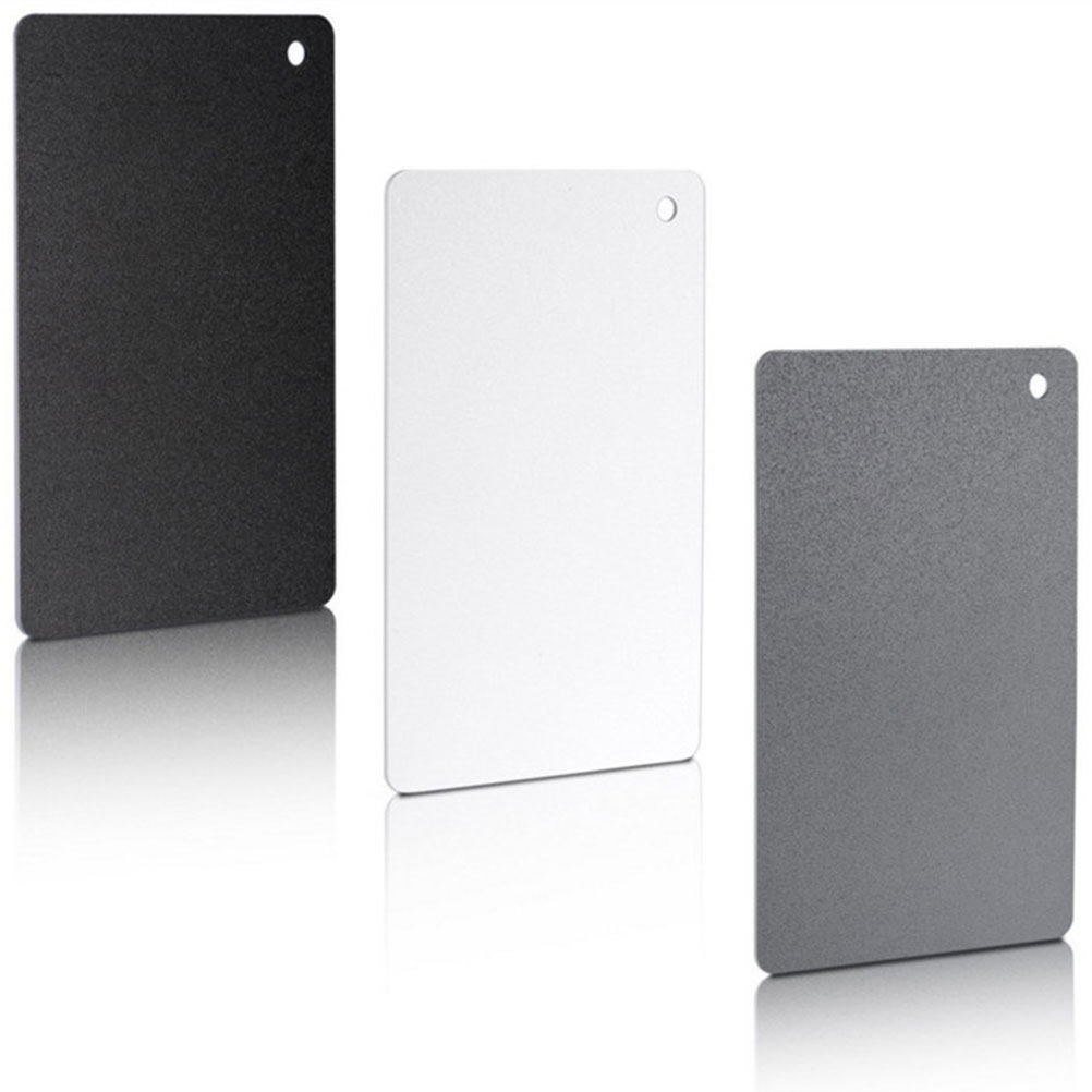 Photography Lighting Board - 2Sets Fotografie Lichtmeter Bord Wit Zwart