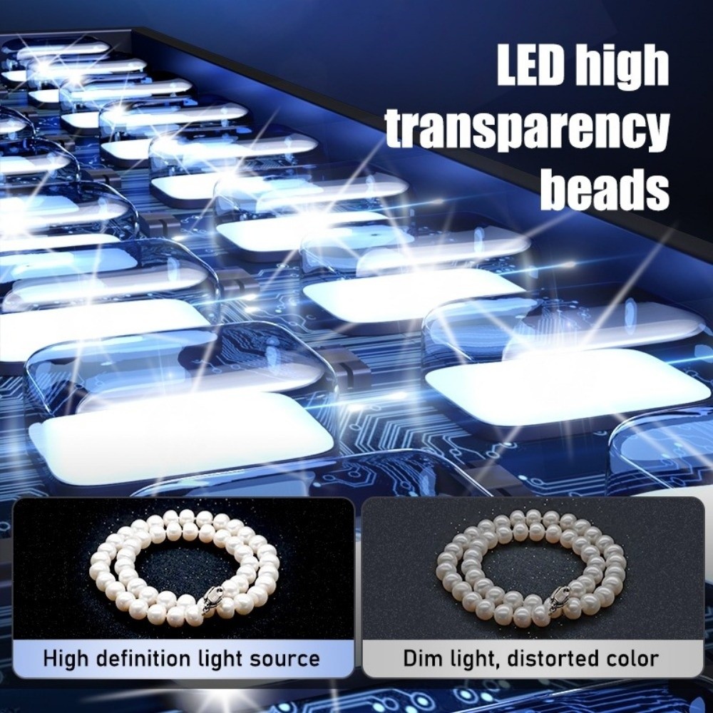 Photography Lighting Board - 45/65cm Studio LED-lichtbak Opvouwbare ringlichtbord Studio
