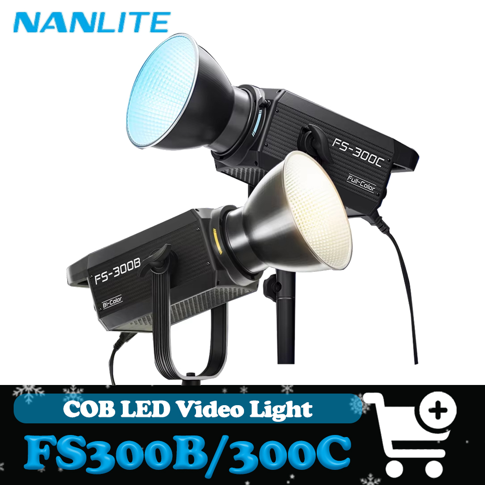 Photography Lighting Wireless - Nanlite FS-300C FS-300B videolamp 2700K tot