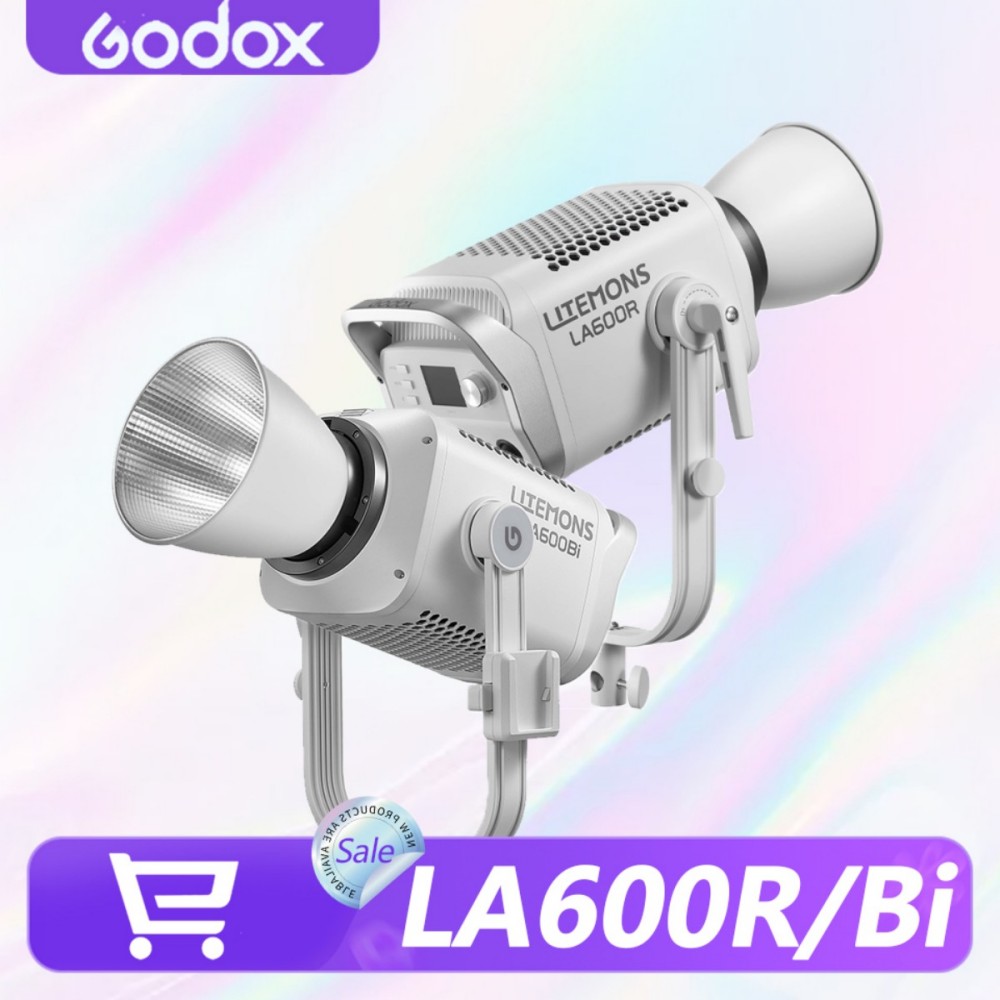 Photography Lighting Wireless - Godox LITEMONS LA600Bi LA600R 600W LED-lamp