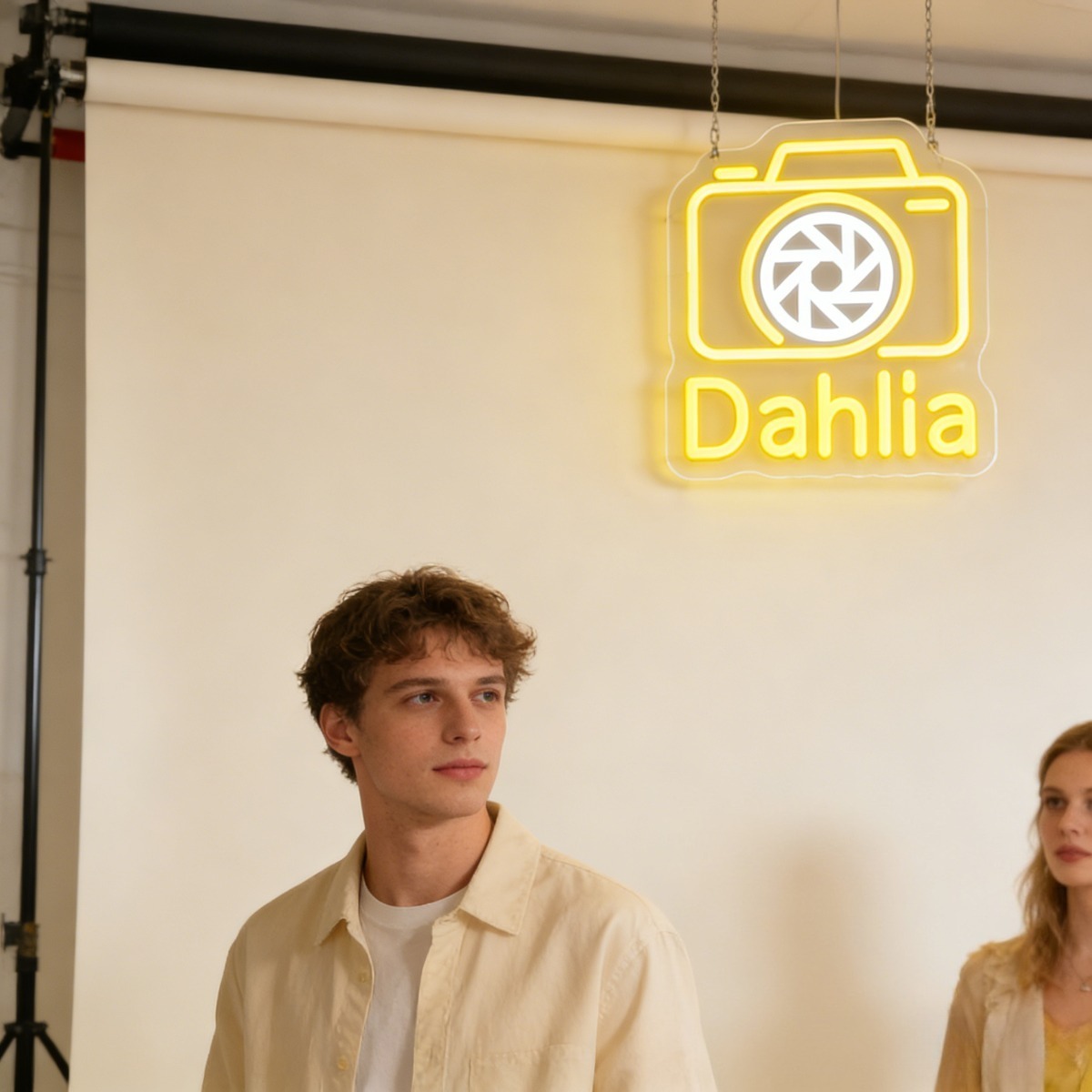 Dahlia Camera Neonlichtbord Kl - Vintage Photography Lighting recensie en prijs