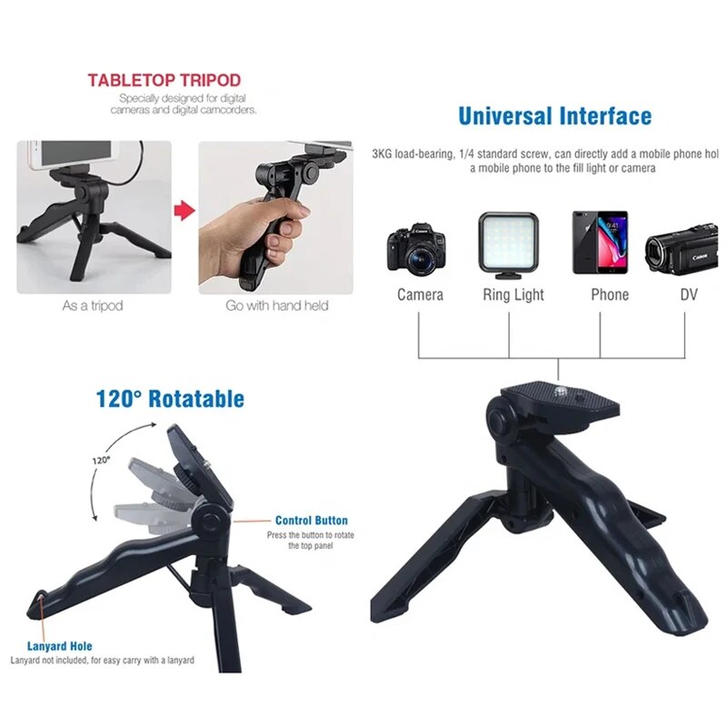 Smartphone Vlogging Kit met st - Photography Lighting Kit recensie en prijs