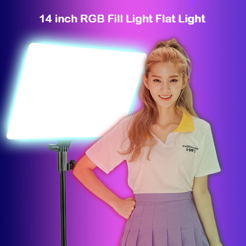 RGB 14 ''LED-videolamp Afstand - Photography Lighting Board recensie en prijs