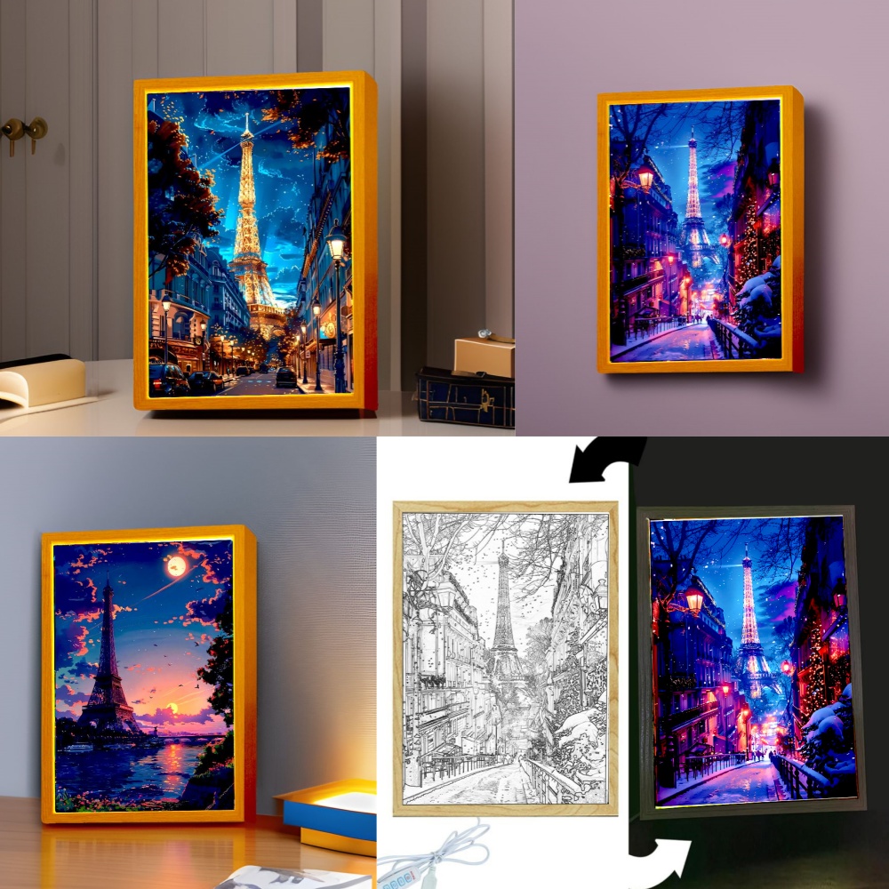 Mooie City Paris Light Paintin - Photography Lighting Board recensie en prijs