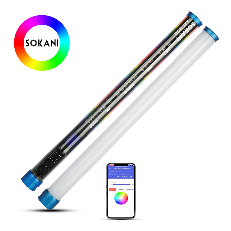 Sokani X25 RGB LED-videolamp T - Photography Lighting Stick recensie en prijs