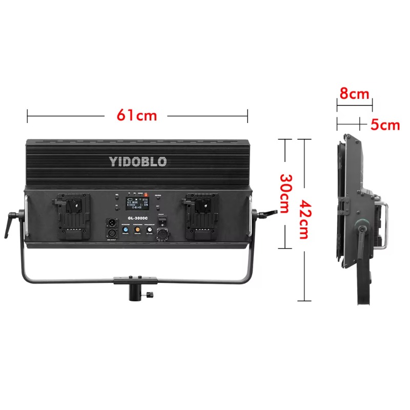 GL-3000C 300W RGBWW Fotografie - Photography Lighting Wireless recensie en prijs