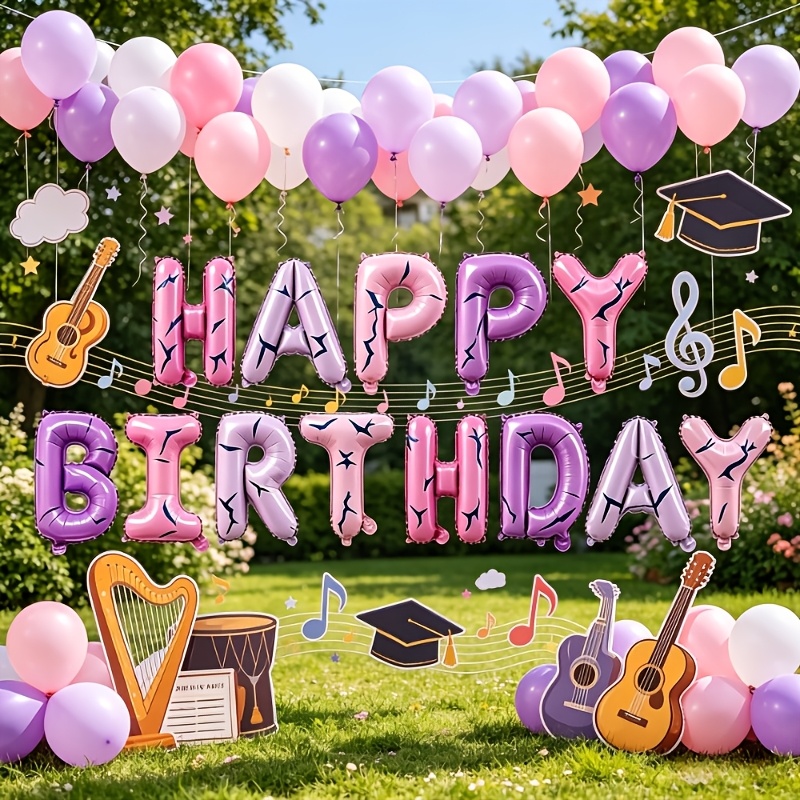16 inch paarsroze Happy Birthd - Photography Lightning recensie en prijs