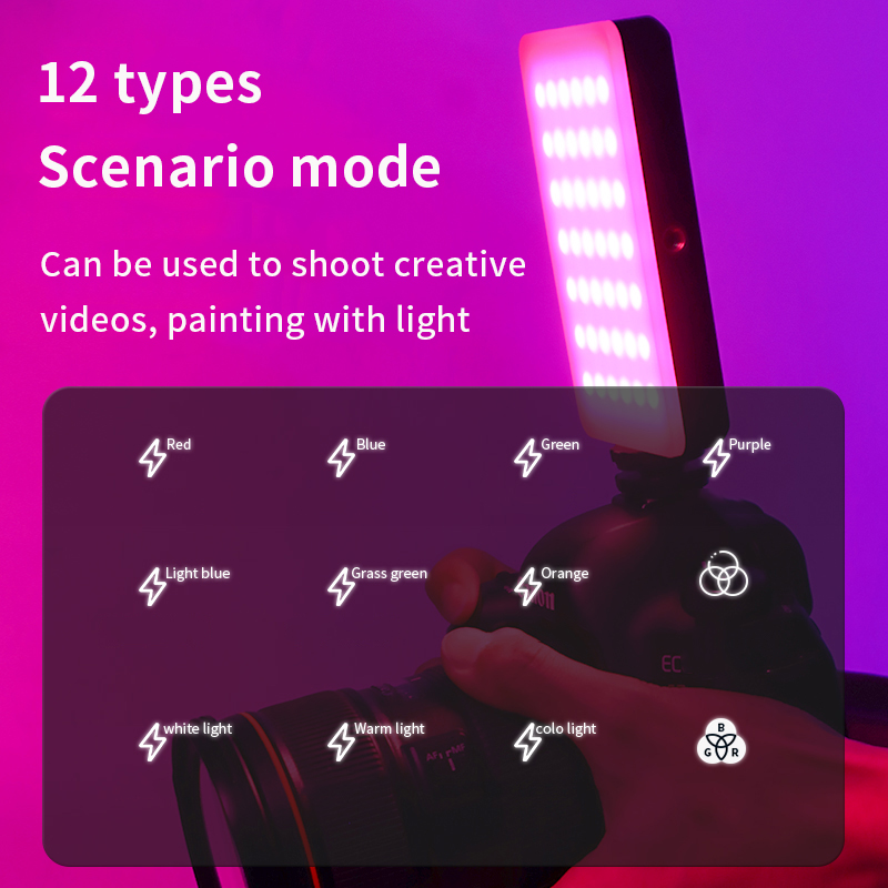 RGB-videolamp Draagbare LED-ca - Photography Lighting Board recensie en prijs
