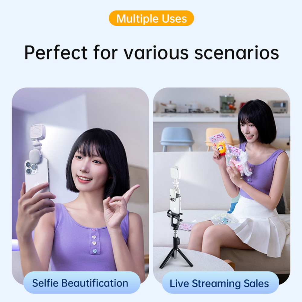 Draagbare LED Selfie Light Cam - Photography Lightning recensie en prijs
