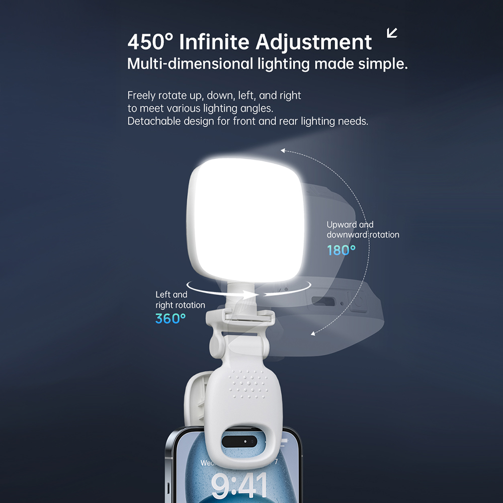 Draagbare LED Selfie Light Cam - Photography Lightning recensie en prijs
