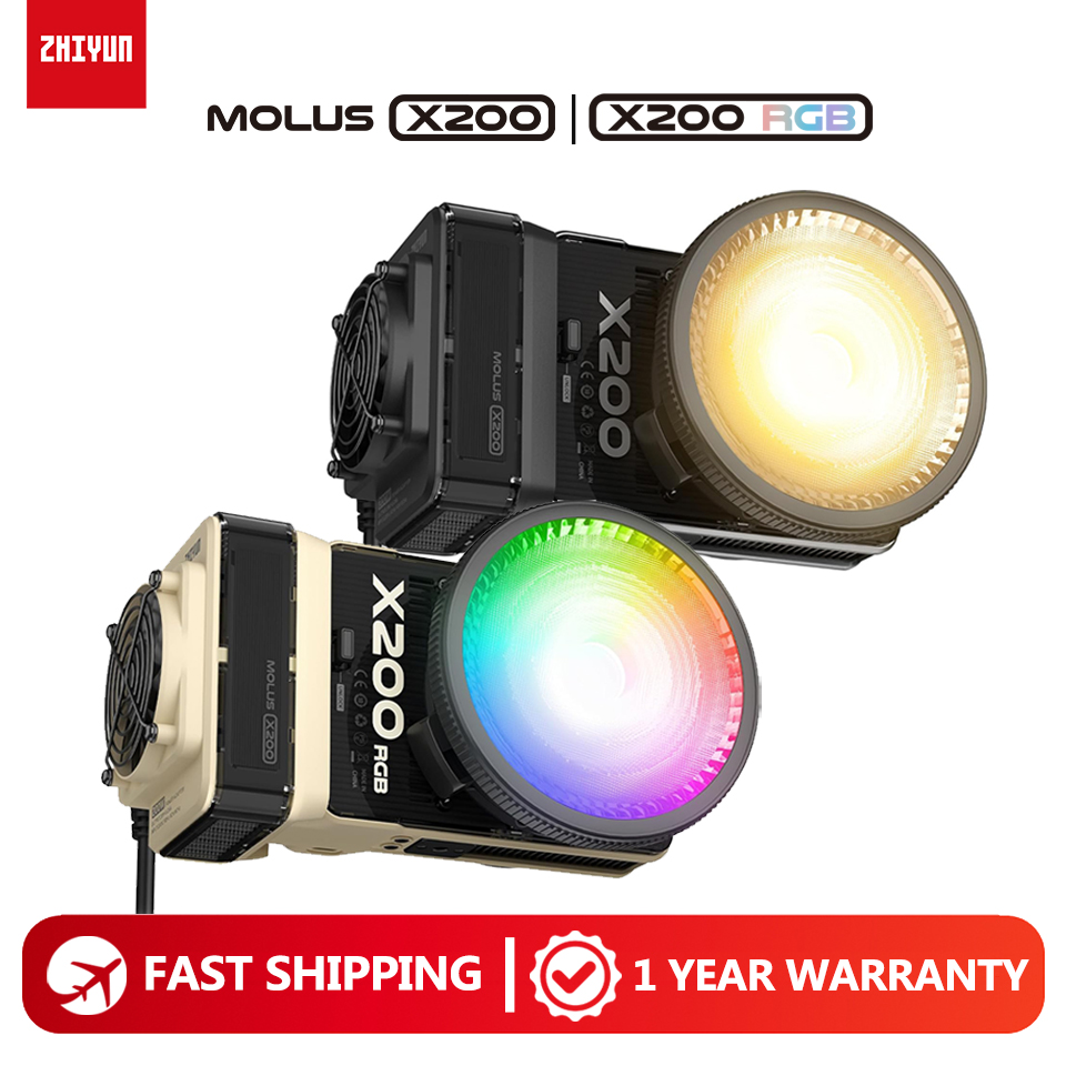 ZHIYUN MOLUS X200 X200RGB 200W - Photography Lighting Wireless recensie en prijs