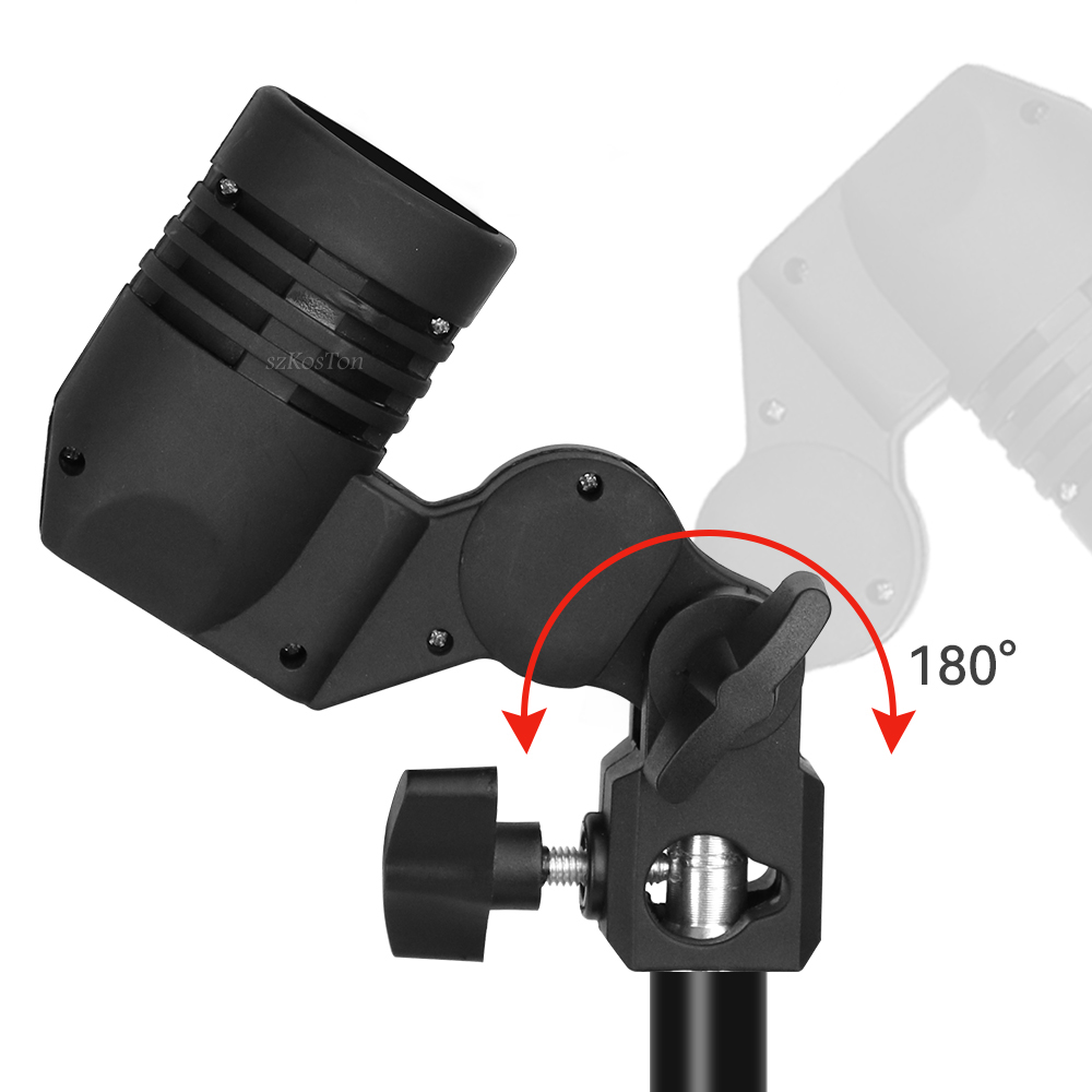 Enkele kop lamphouder E27-fitt - Photography Umbrella Lighting Kit recensie en prijs