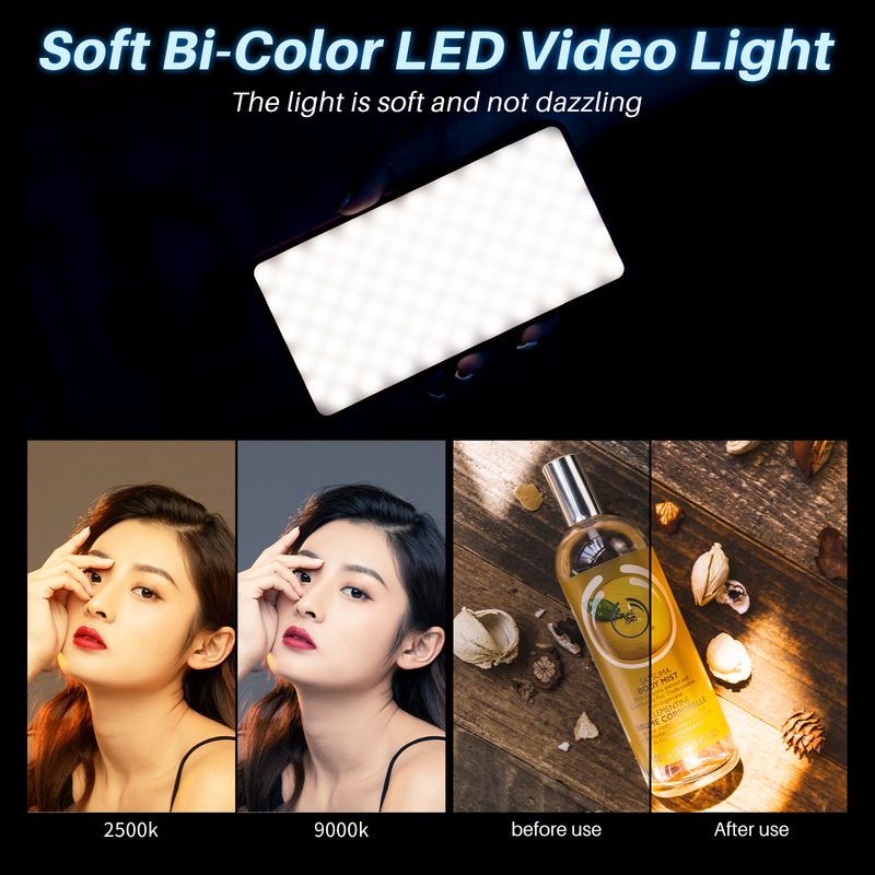 Ulanzi VL200 Zachte tweekleuri - Photography Lighting Wireless recensie en prijs