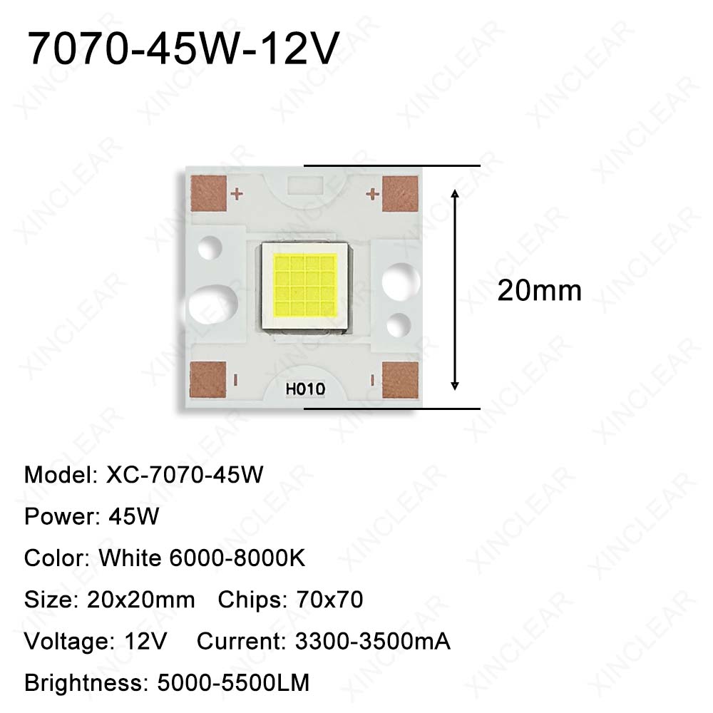 SMD 5050 7070 LED-chip 20W 45W - Photography Lighting Board recensie en prijs