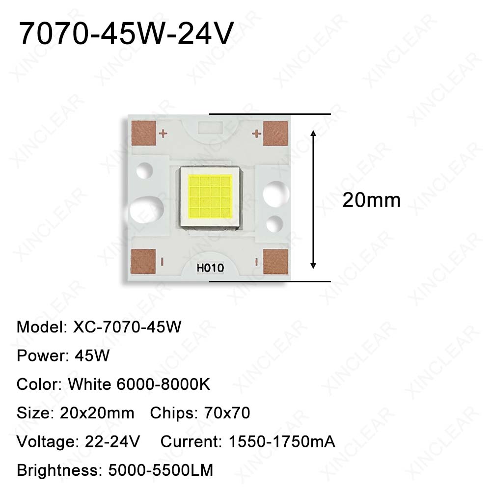 SMD 5050 7070 LED-chip 20W 45W - Photography Lighting Board recensie en prijs