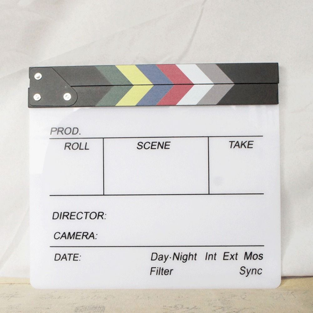 Acryl Regisseur Scene Clapperb - Photography Lighting Board recensie en prijs