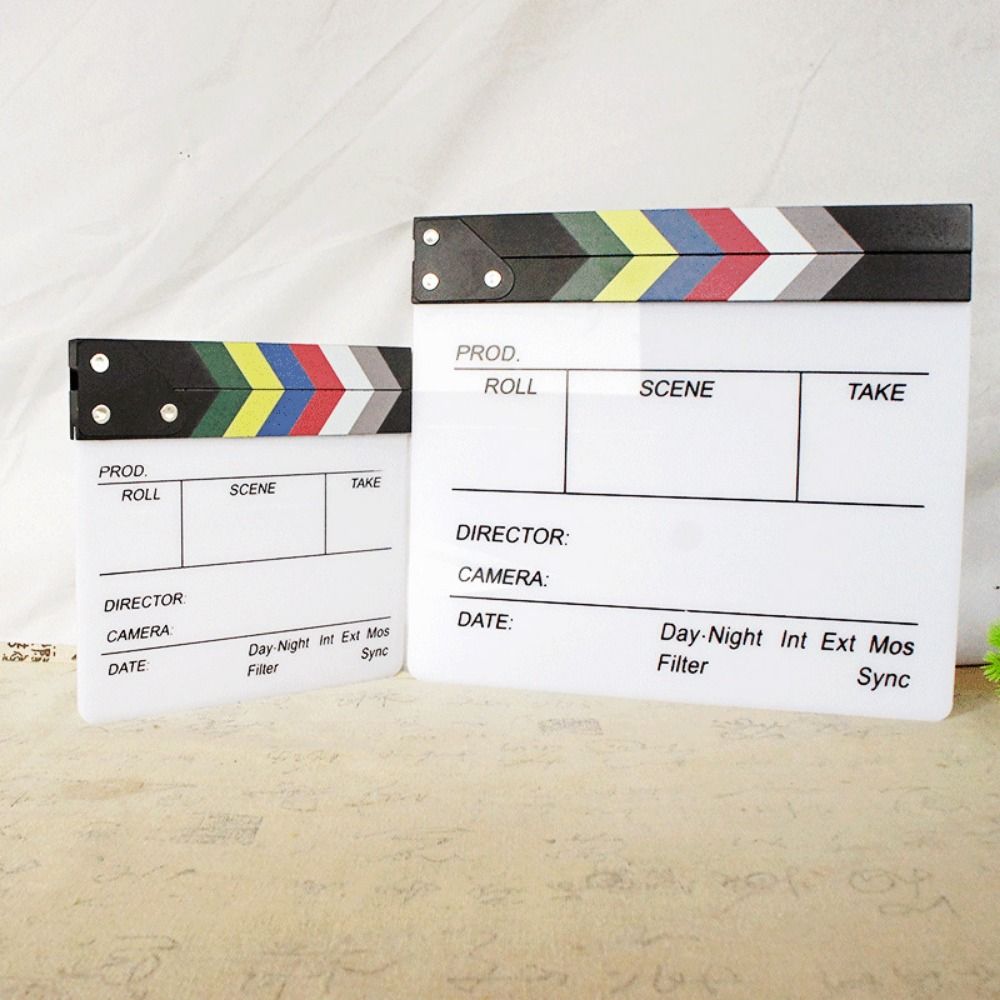 Acryl Regisseur Scene Clapperb - Photography Lighting Board recensie en prijs
