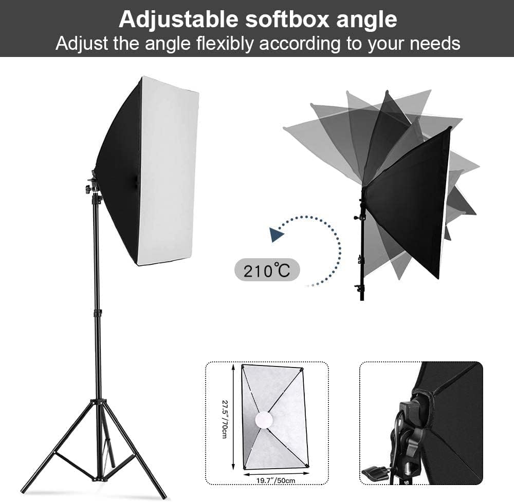 Fotografie Softbox Verlichting - Photography Lighting Kit recensie en prijs