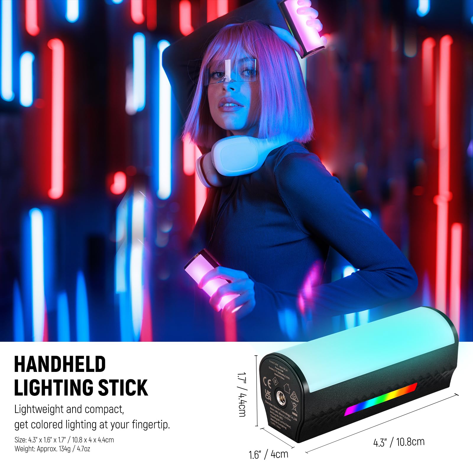 NEEWER magnetische draagbare l - Photography Lighting Stick recensie en prijs