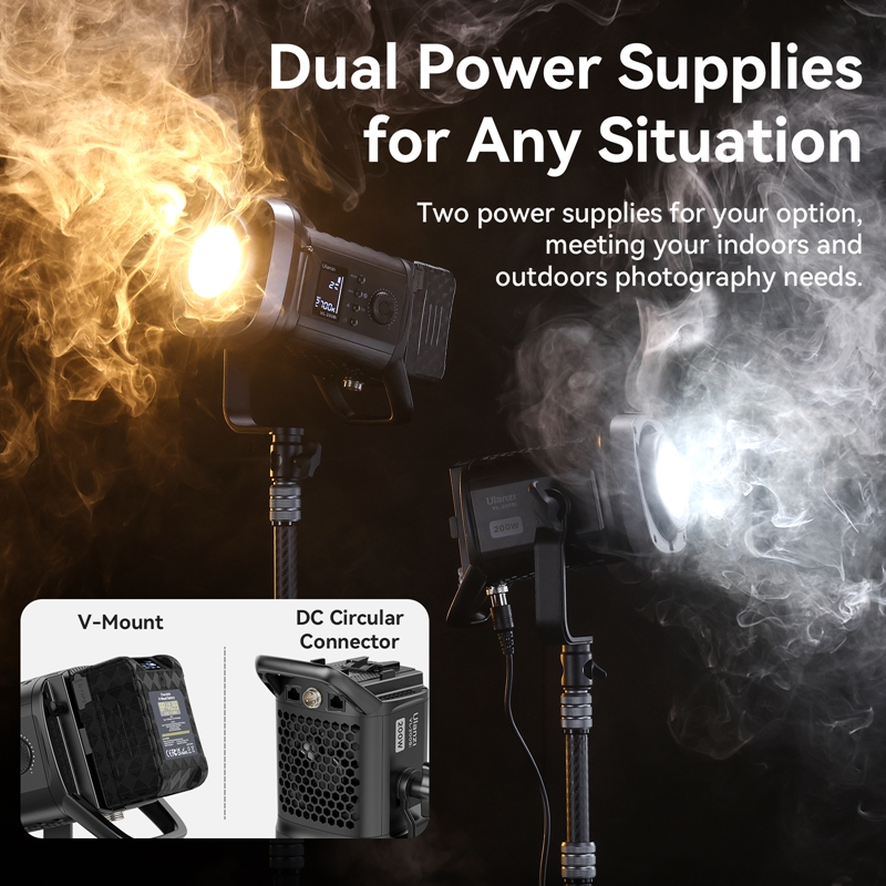 Ulanzi VL-200Bi 200W Bi-Color  - Photography Lighting Wireless recensie en prijs