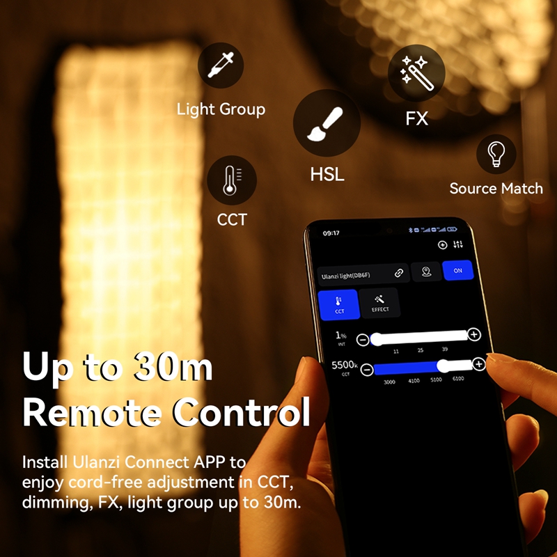 Ulanzi VL-200Bi 200W Bi-Color  - Photography Lighting Wireless recensie en prijs