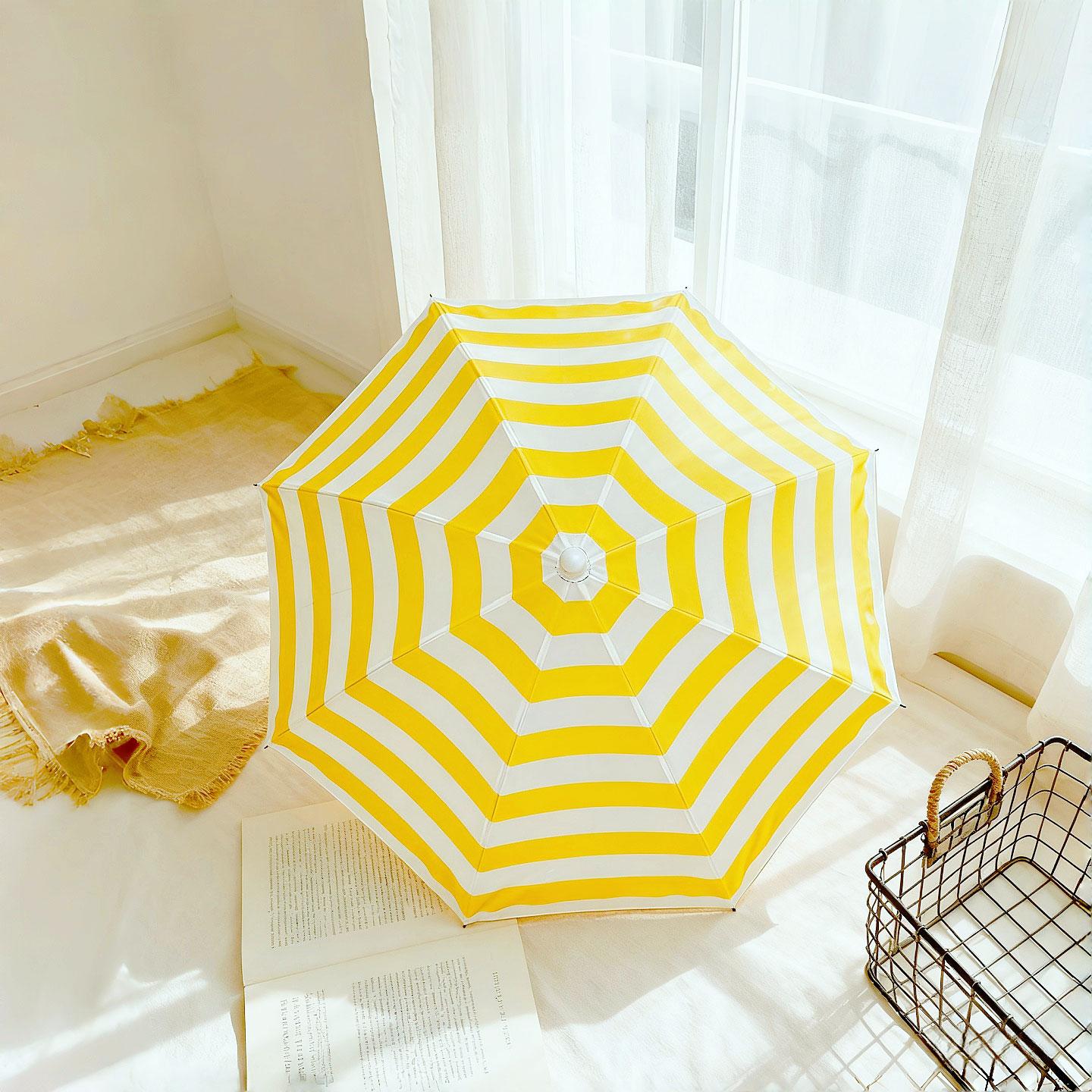1 st gestreepte roze paraplu,  - Diy Photography Lighting Umbrella recensie en prijs