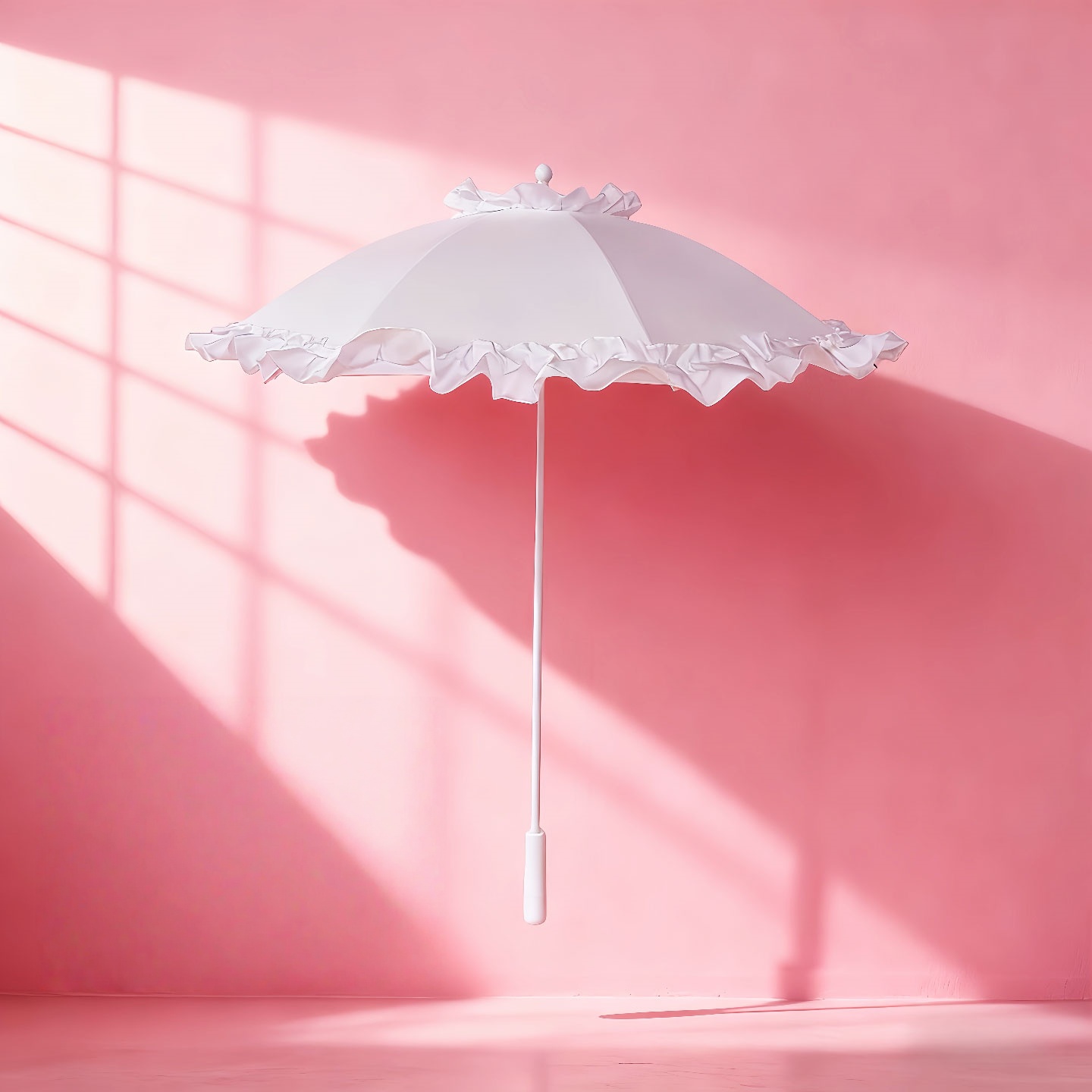 1 st gestreepte roze paraplu,  - Diy Photography Lighting Umbrella recensie en prijs