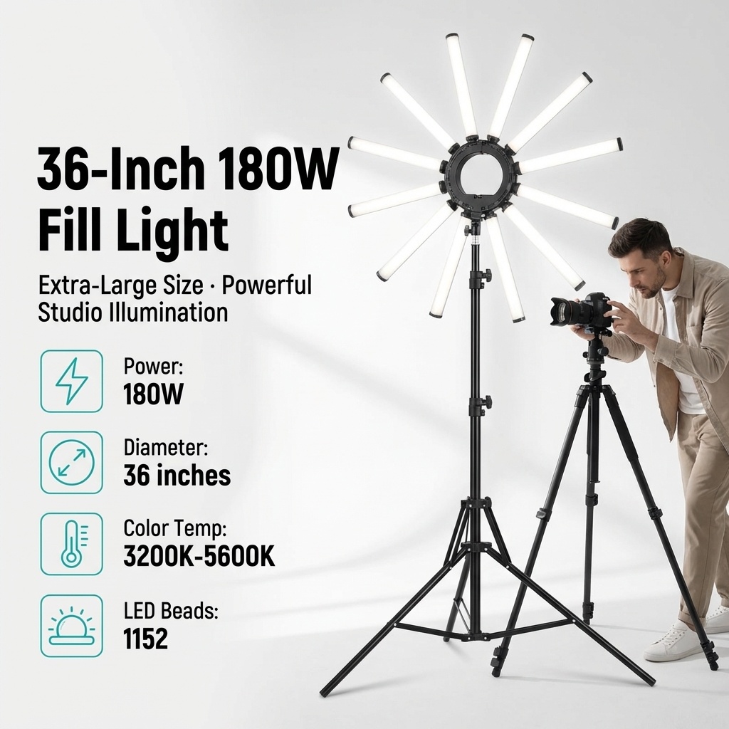 12-armige multi-tube fotografi - Photography Lighting Kit recensie en prijs