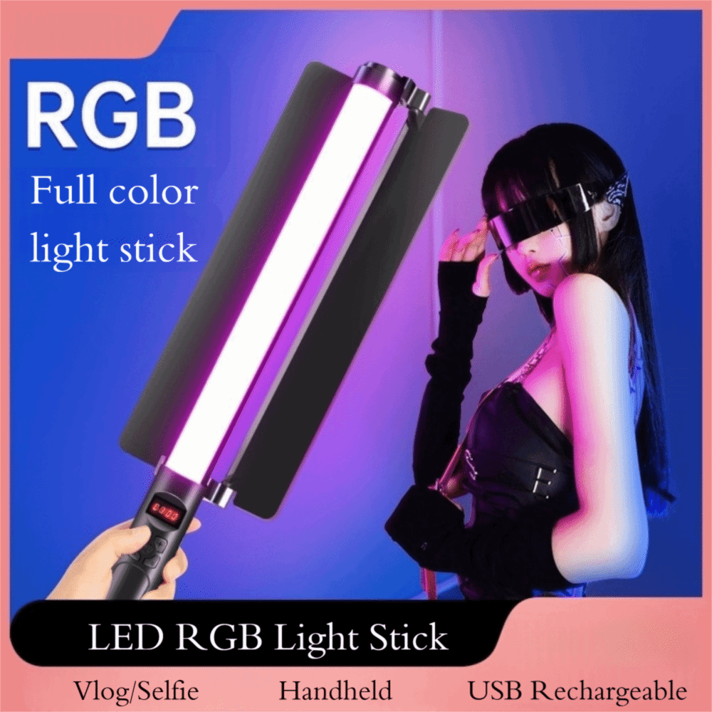 Handheld LED RGB Light Stick K - Photography Lighting Stick recensie en prijs