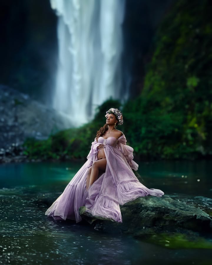 Off-shoulder lange mouw A-lijn - Vintage Photography Lighting recensie en prijs