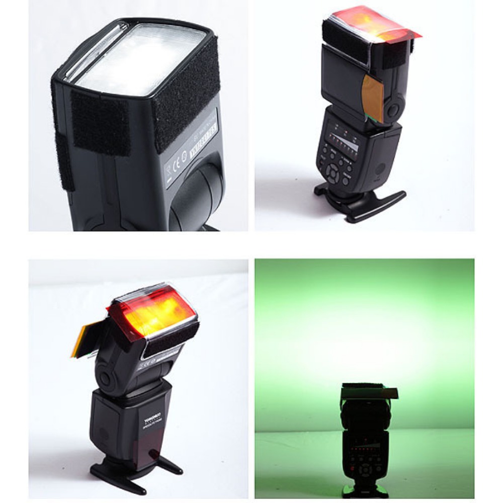 12 kleuren cameraflitsgels ver - Photography Lighting Kit recensie en prijs