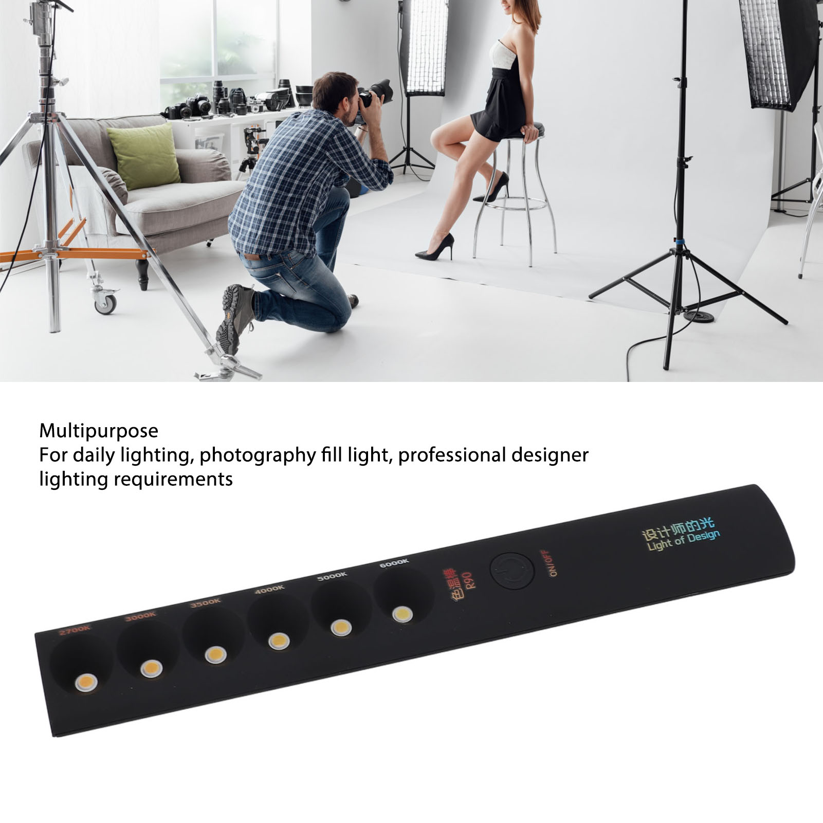 Videolampstok Draagbare kleurt - Photography Lighting Stick recensie en prijs