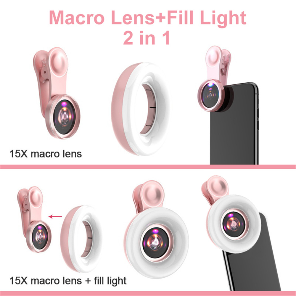 Mobiele lens 15X macrolens Mob - Photography Lighting Stick recensie en prijs