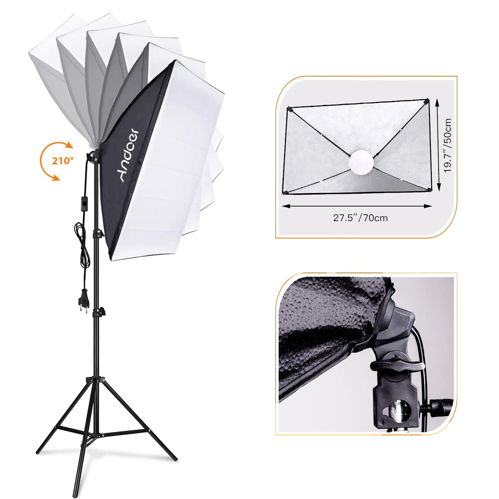 Andoer Studio Fotografie Licht - Photography Lighting Kit recensie en prijs