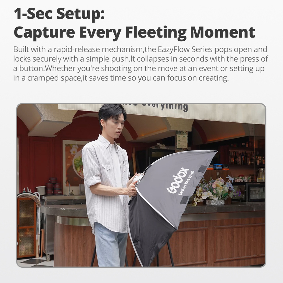 Godox EazyFlow serie opvouwbar - Photography Lighting Diffuser recensie en prijs