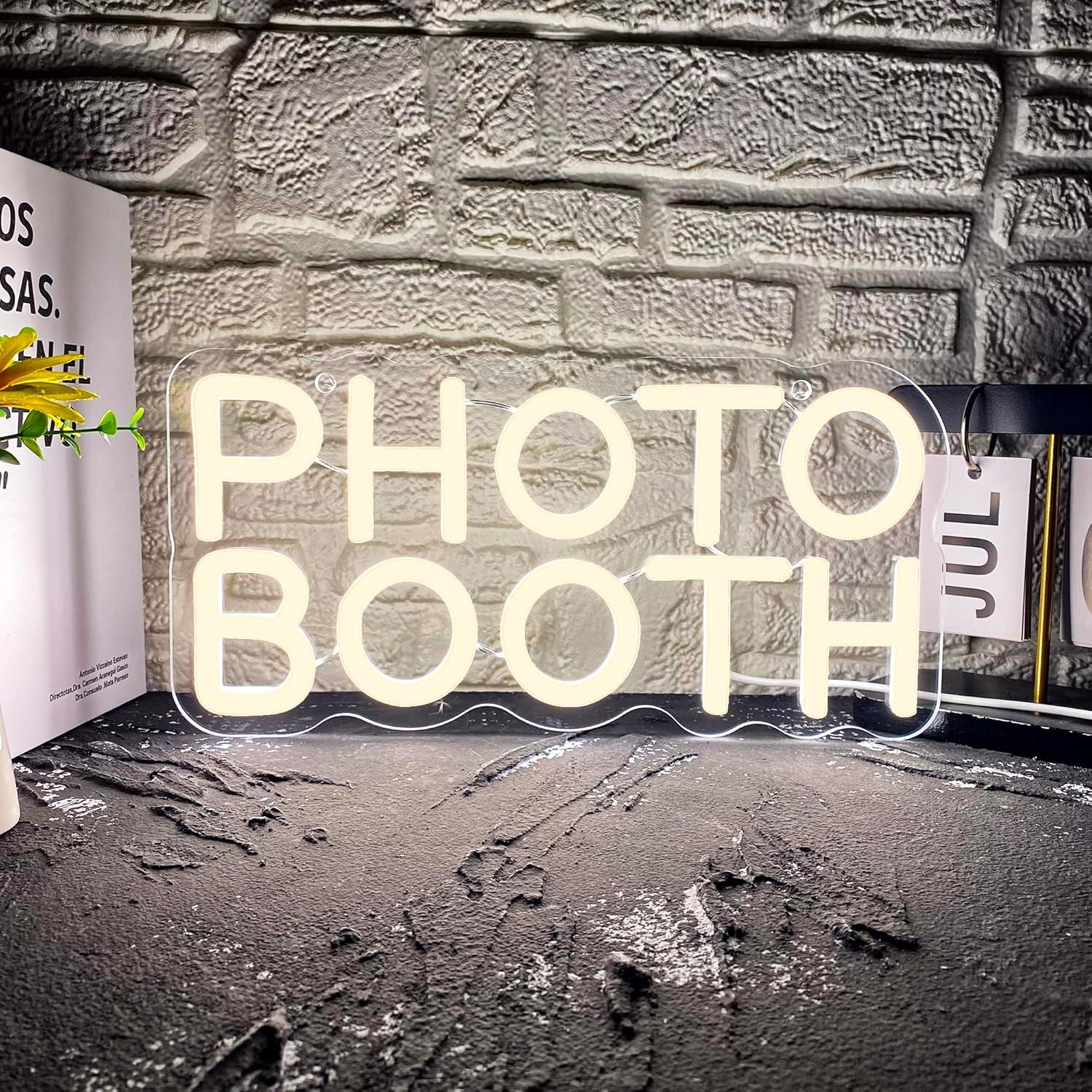 Photo Booth Neonbord Dimbaar B - Photography Lighting Wedding Reception recensie en prijs
