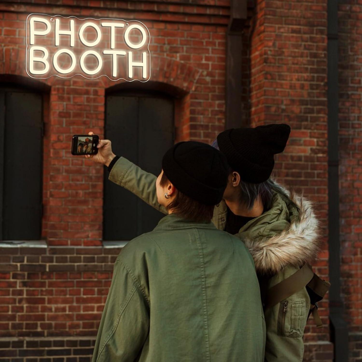 Photo Booth Neonbord Dimbaar B - Photography Lighting Wedding Reception recensie en prijs